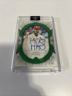 2024 Topps Colección Trascendente Albert Pujos En Tarjeta Automático 2/5 Foto 1 de 2