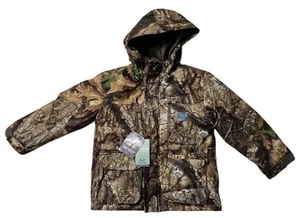 Realtree Youth Waterproof APX Camo Insulated Hunting Parka Coat Youth Small NWT - Picture 1 of 9