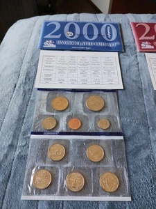 2000 Uncirculated Coin Set U.S Mint Original Government Packaging OGP - Picture 1 of 2