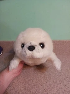 Peluche vintage Baby Seal Pup de Russ Berrie Toy - Imagen 1 de 6
