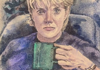 ACEO Samantha Carter Original Watercolor sketch card Stargate SG1 - Image 1 of 2