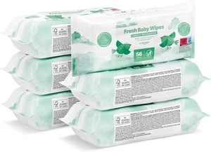 Fresh Baby Feuchttücher 360 Tücher, 6er Pack à 60 - Bild 1 von 11