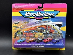 1995 Micro Machines #7 CORVETTE 84 Convertible Coupe 94 556 63 Callaway CR-1 - Picture 1 of 7