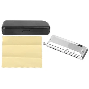 Chromatic Harmonica C Key 12 Hole 48 Tone Stainless Steel Playing Mouth Organ - Picture 1 of 12