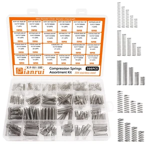 Kit assortiment de ressorts de compression 300 pièces 23 tailles différentes petit ressort 304 pcs - Photo 1/5