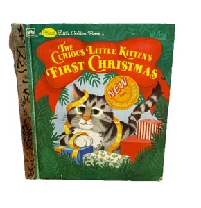 The Curious Little Kitten's First Christmas A First Little Golden Book 10127 - Bild 1 von 12