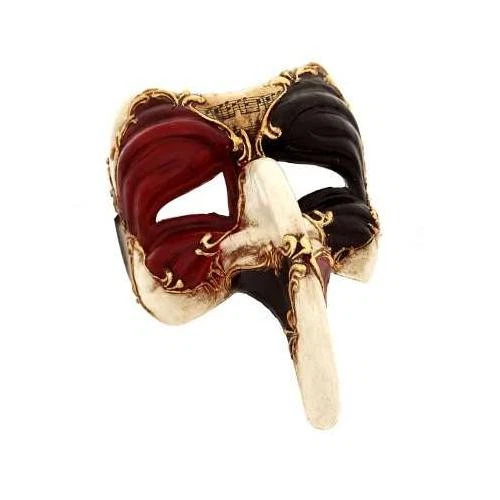 NASO TURCHETTO ROSSO ORO BIANCO NERO - Immagine 1 di 1