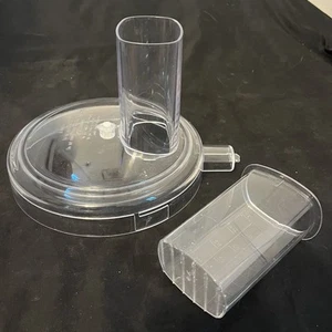 KitchenAid Food Processor PART: BOWL LID AND PUSHER - KFP740 KFP750 KFP750BW - Picture 1 of 5