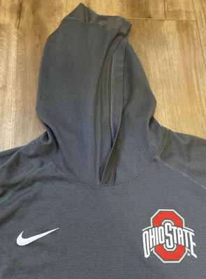 Ohio Ohio State Buckeyes Nike Dry Fit Camiseta Con Capucha Hombre’s XL Foto 1 de 3