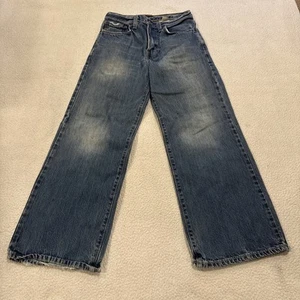 Abercrombie Fitch Denim Blue Jeans Size 12 Slim Boys Retro Y2K Straight Leg - Picture 1 of 15