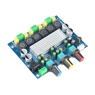 DC 8-24V Stereo Amplifier Board 50W*2+100W TPA3116D2 Class 2.1 Channel Audio AMP - Bild 1 von 4