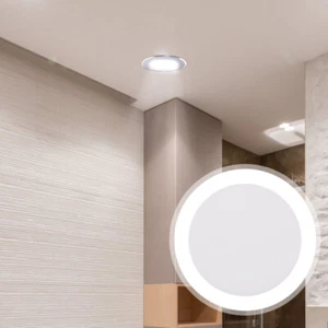 20 Pcs LED Downlight Diffusion Plate Diffuser Lampshade Anti-dazzling - Picture 1 of 12