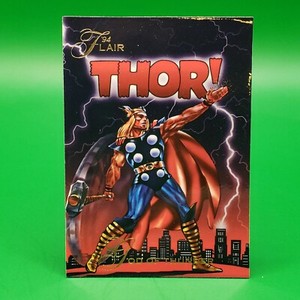 1994 Flair Marvel Comics '94 Card - Thor #4 God of Thunder