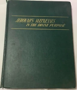 Jehovah's Witnesses in the Divine Purpose Watchtower Bible & Tract, 1st Ed. 1959 - Picture 1 of 5