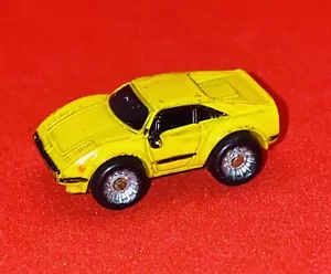 Vintage Micro Machines Ferrari 308 Yellow 1987 Galoob - Picture 1 of 5