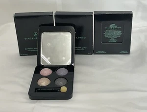Lot Of 3 VINCENT LONGO Wet/Dry Diamante Eyeshadow Quad, Cassia - Picture 1 of 5