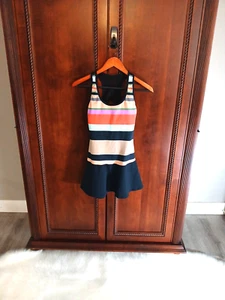 TRINA TURK Recreation Women's Size S Multicolor Striped Tennis/Golf Dress - Picture 1 of 10