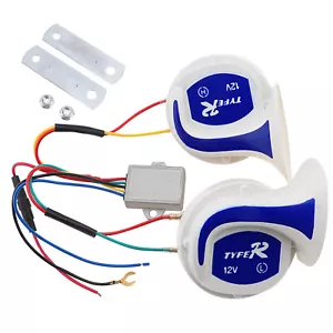 Set corno di lumaca 115db forte 410/510Hz passo alto basso per QUALSIASI veicolo 12 volt - Foto 1 di 10