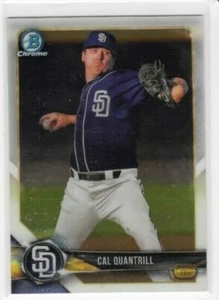 Cal Quantrill 2018 Topps Bowman Chrome Prospect #BCP115 San Diego Padres - Imagen 1 de 1