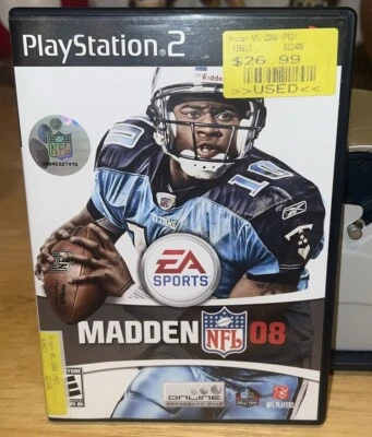 Madden NFL 08 PlayStation 2 PS2 Complete in Box ML325 - Image 1 of 4