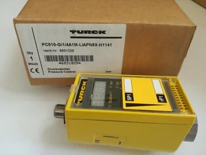 TURCK PROGRAMMABLE PRESSURE SENSOR 6831029 PC010-Gi1/4A1M-LIAPN8X-H1141 NEW - Picture 1 of 2