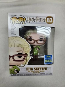 Funko Pop! Vinyl Harry Potter Rita Skeeter Barnes Noble Rare Retired 83 2019 CIB - Picture 1 of 7