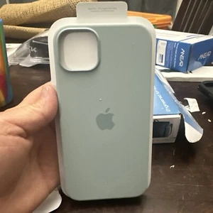 Apple Silicone Case with MagSafe for iPhone 14 Plus - Succulent. Dirty Box. - Picture 1 of 4