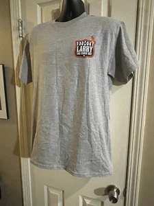 Men’s Larry The Cable Guy Graphic T-Shirt “Git•R•Done”Firefighter Grey NWT SZ M - Picture 1 of 6