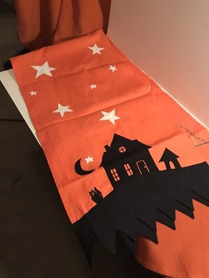Pottery Barn Kids Halloween Table Runner 70” x 15” - Image 1 of 4
