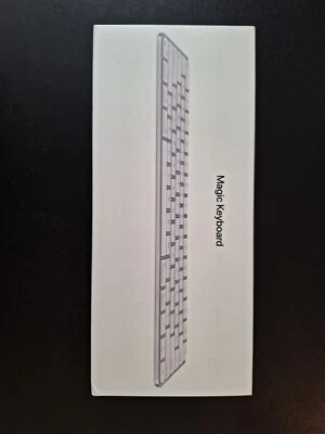 Apple Magic Bluetooth British English Keyboard - White (MK2A3B/A) - Image 1 of 2