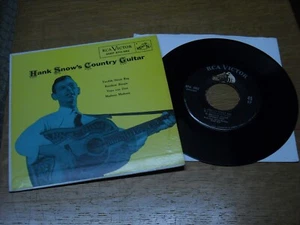 HANK SNOW COUNTRY GUITAR EP. MADISON MADNESS, RAINBOW BOOGIE, ETC.  VG++. - Picture 1 of 2