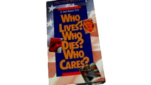 WER LEBT, WER STIRBT, WER KÜMMERT SICH Coral Ridge - D James Kennedy VHS WIE BESEHEN (liv rm) - Bild 1 von 3