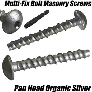 M8 M10 Timco Multifix Masonry Torx Pan Head Bolt Screw Anchor Thunderbolt - Picture 1 of 2
