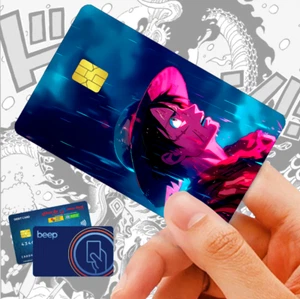 ONE PIECE Credit Debit Metro Card Sticker - Picture 1 of 1
