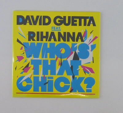 Single CD disc - David Guetta Feat. Rihanna Who's That Chick OVP - A10898 H27 - Bild 1 von 2