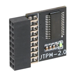 New TPM 2.0 Module LPC 18pin TPM 2.0 Remote Card Encryption Security Module For - Photo 1/12