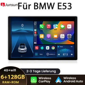 6+128GB 13.1''Android12 Für BMW X5 E53 2000-2007 Carplay DAB+ GPS Navi WIFI SWC - Bild 1 von 15