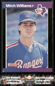 1989 Donruss #225b Mitch Williams - Picture 1 of 2