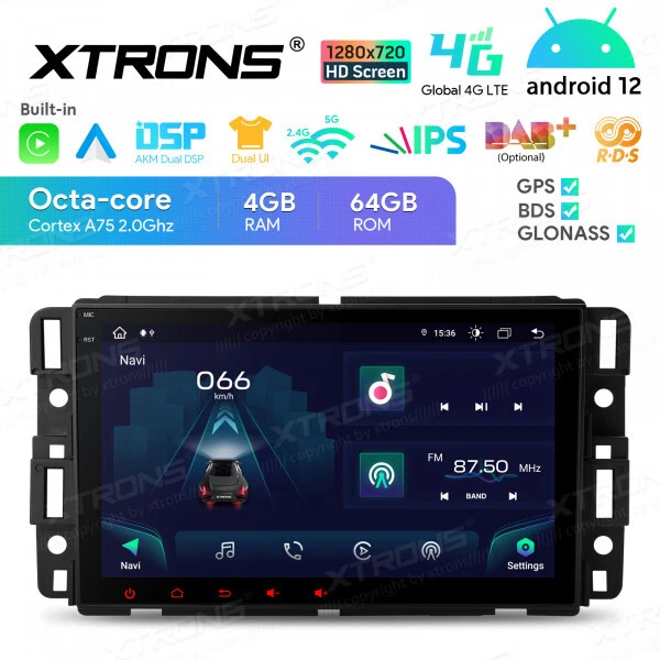 Xtrons Autoradio IA82JCCL Multimedia 4G LTE GPS Navi DSP für CHEVROLET HUMMER H2
