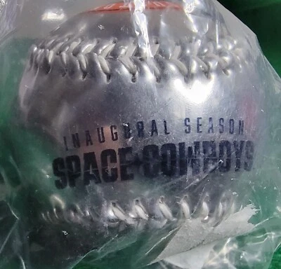 Sugar Land Space Cowboys temporada inaugural AAA Astros marca compartida béisbol plateado Foto 1 de 4