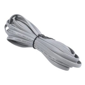 Gris Nouilles en plastique 6P6C RJ11 M / M Cable telephonique plat Cable 5M1067 - Photo 1/8