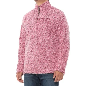 True Grit 1/4 Zip Frosty Tipped Ultra Soft Fleece Jacket, Men’s Size Medium - Picture 1 of 2