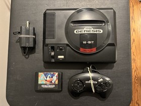Sega Genesis Model 1601 Gen 1 Console System Bundle OEM Controller Tested Works!