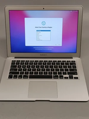 Apple 2017 MacBook  Air 13" MQD32LL/A  A1466  i5-5350U 1.8GHz 8GB RAM 128GB SSD - Image 1 of 4