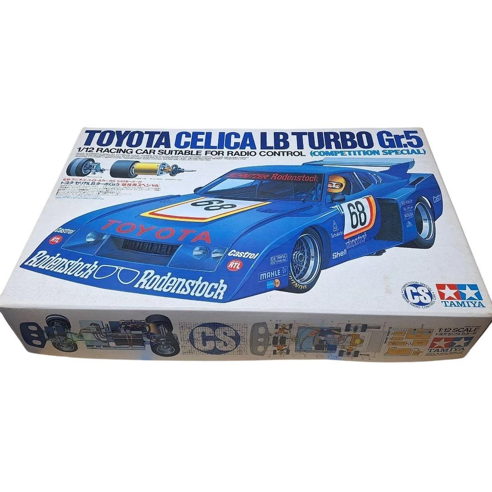 TAMIYA 1/12 RC Toyota Celica LB Turbo Gr.5 RA1209 Competition Special Rare NM - Image 1 of 4