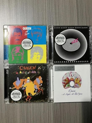 QUEEN - 4 x 2CD bundle : Jazz, Magic, Opera &  Hot Space Deluxe edition MINT - Image 1 of 2