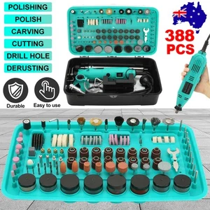 Electric Rotary Tool Set Accessories Grinder Bits Drill Grinder Sander Polisher - Picture 1 of 12