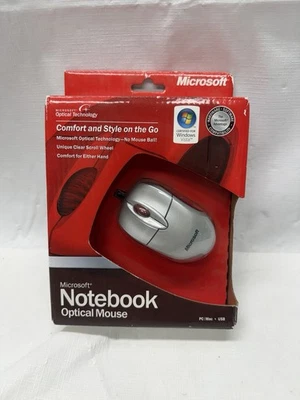 Microsoft Notebook USB Optical Mouse - X08-86054-03 - Image 1 of 4
