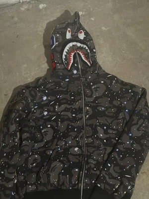 Bape Jacket Black and Grey - Image 1 of 3