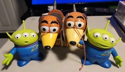 LOTE De Colección 1999 James Industries Inc Toy Story Slinky Dogs & Thinkway Toys Aliens Foto 1 de 4
